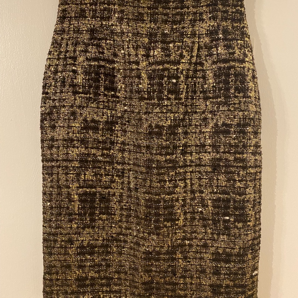 Alice & Olivia Tweed Pencil Skirt